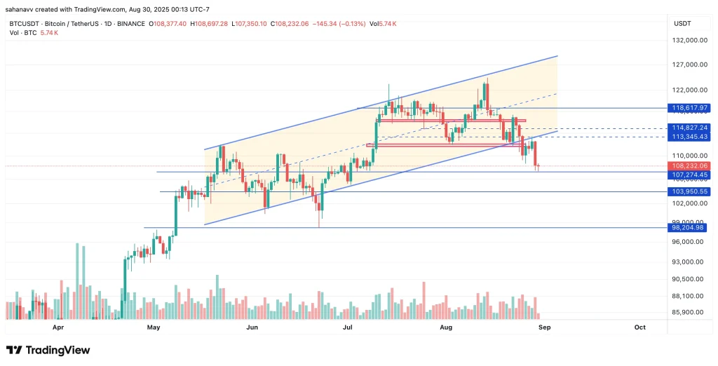 Bitcoin Price is Losing a Crucial Support Level: Time to Worry or Buy the Dip?